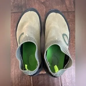 OOFOS | Shoes | Oofos Mens Oomg Eezee Mid Black Olive Green 
